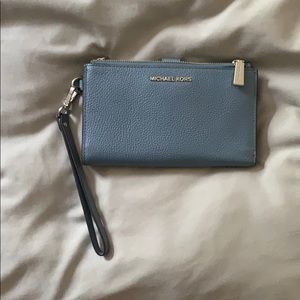 Blue Michael Kors Wallet
